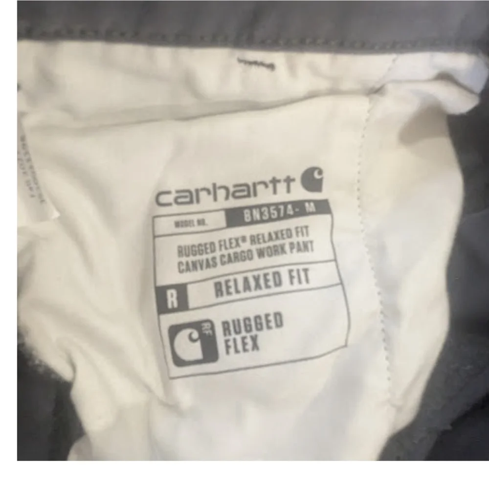 Carhartt Relaxed Fit Rugged Flex Cargo Work Pants BN3574-M Black Men's 32x32 - Picture 6 of 8
